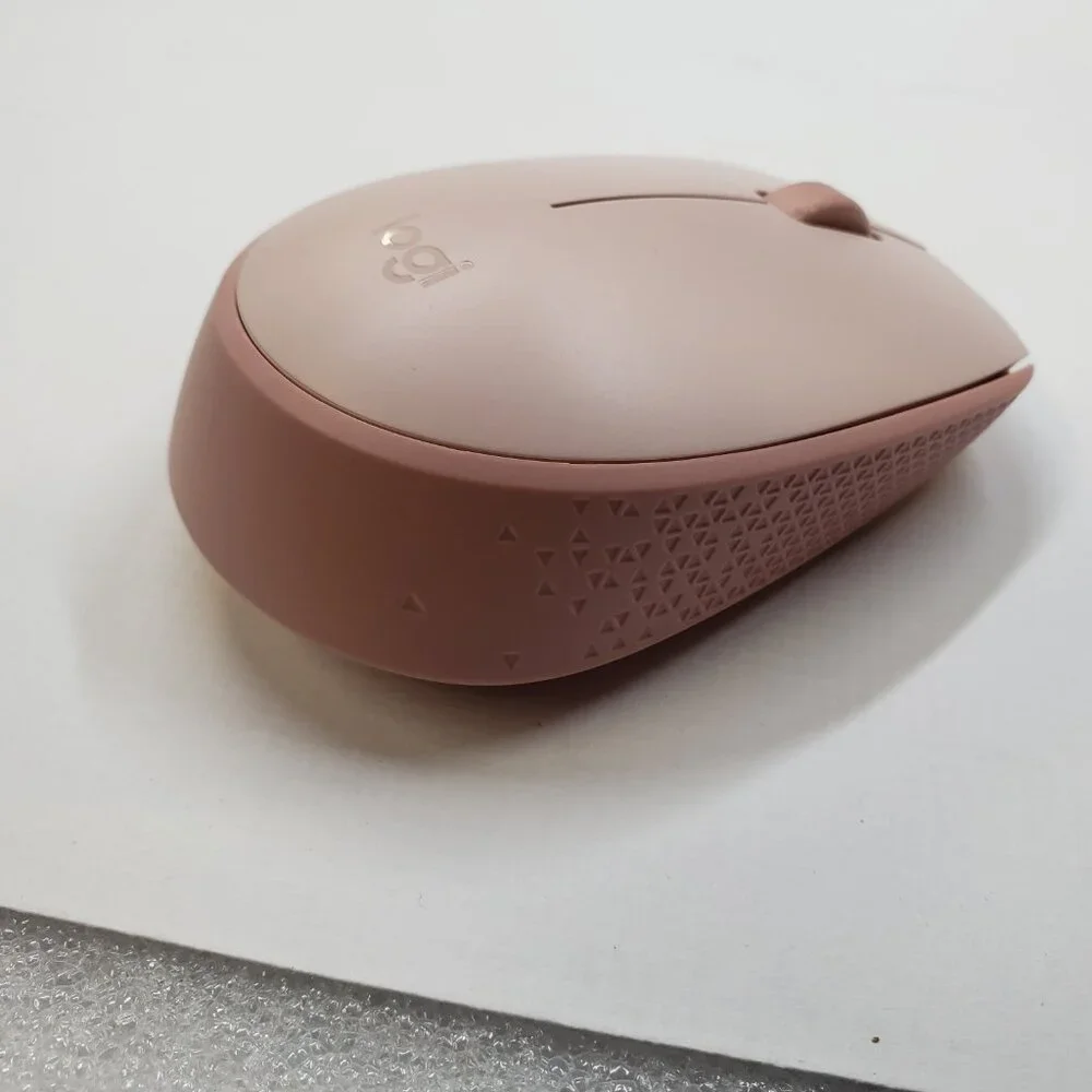 Logitech M170 Wireless Mouse - Rose Pink. 33ft range USB Dongle